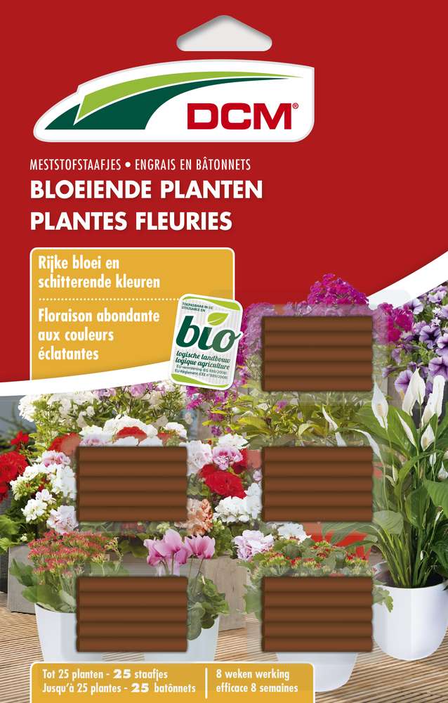 Engrais en bâtonnets Plantes fleuries (25 bâtonnets)