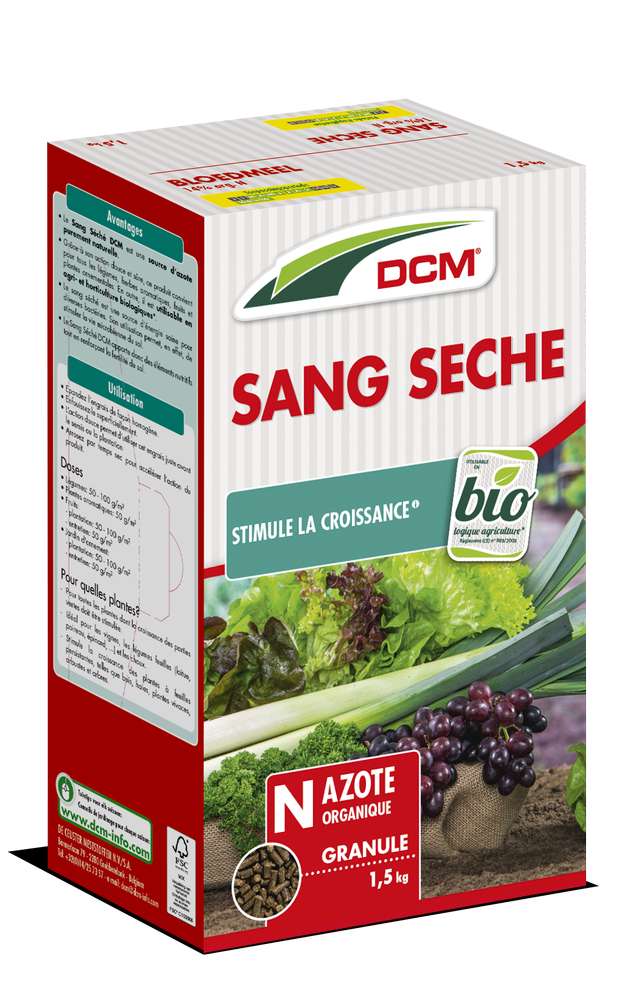 Poudre de sang dessèché (1,5 kg)