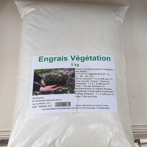 [ENGRVEG05] Engrais Végétation (5 kg)