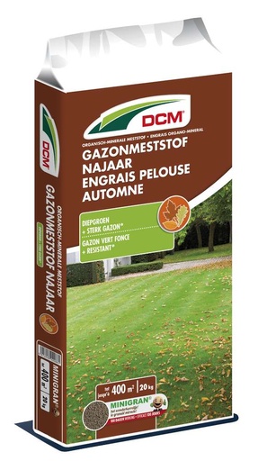 [DCM1000033] Engrais Pelouse Organo-minéral Automne (20 kg)