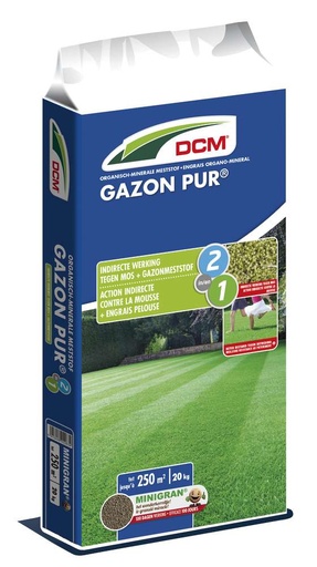 [DCM1000074] Engrais Pelouse Organo-minéral Gazon Pur® (20 kg)