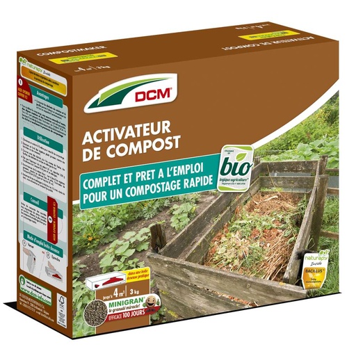 [DCM1003417] Activateur De Compost Minigran (3 kg)