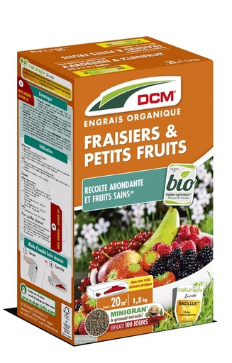 [DCM1003427] Engrais Organique Fraises & Petits Fruits bio (1,5 kg)