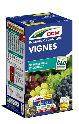 [DCM1003430] Engrais Organique Vignes Bio (1,5 kg)