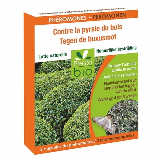 [PB1-8024] Phéromone contre la pyrale du buis (2 capsules)