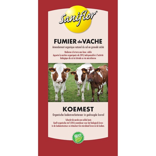 [VANI122010] Fumier de vache séché emietté (10 kg)