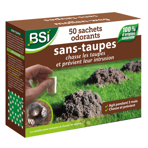 [BSI64110] Sans Taupes 50 Sachets odorants (50 sachets)