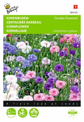 [B4165] Centaurée Barbeau double Mixed (Semences)