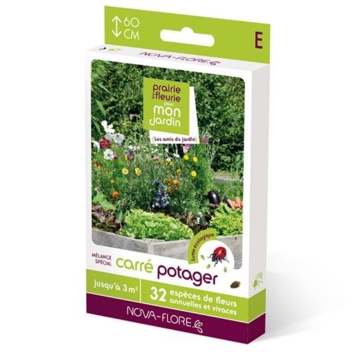 [N25511] Prairie fleurie - Carré potager (Semences)
