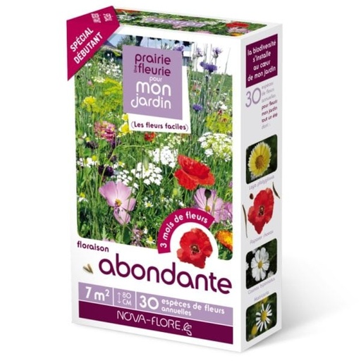 [N25186] Prairie fleurie - Floraison abondante (Semences)